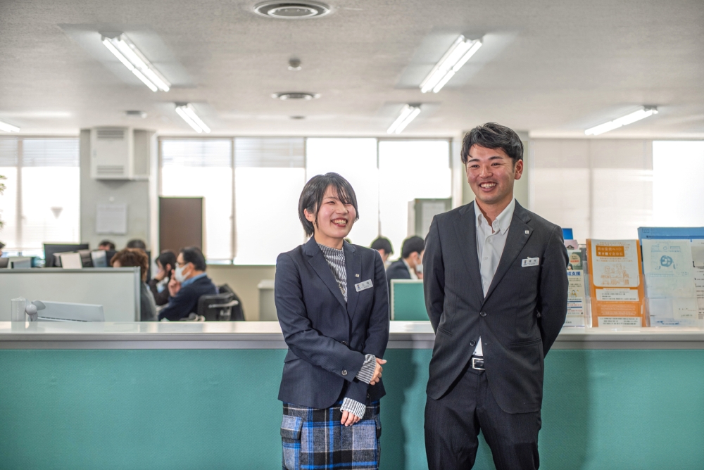 地域企業に寄り添いながら私たちも一緒に成長していく