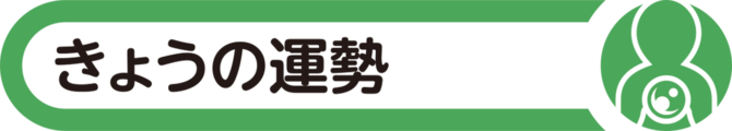 きょうの運勢