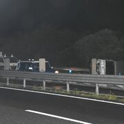 栃木市の東北道通行止め解除　岩舟JCT－栃木IC間、事故の影響で